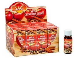 SAC Fragrance Oil Apple,Cinnamon & Clove 10ml Doos van 12