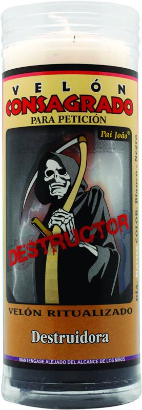 VELON CONSAGRADO Destructor 14 x 5.5 cm (Incluye Ritual)