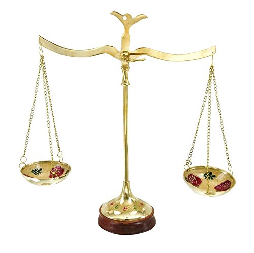Brass Scale Balance Gold plated