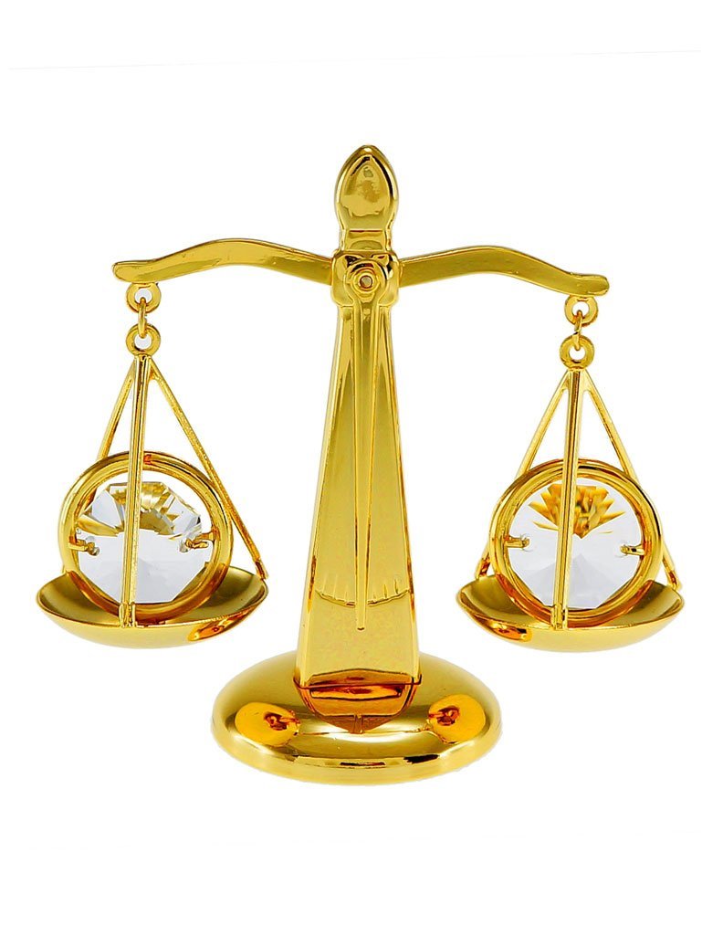 Law Scale Balance 24k Gold Plated