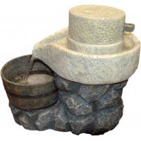 Fuente Resina Molino piedra 1 Cubo 50 x 60 cm (Incluye Motor)(Falt…