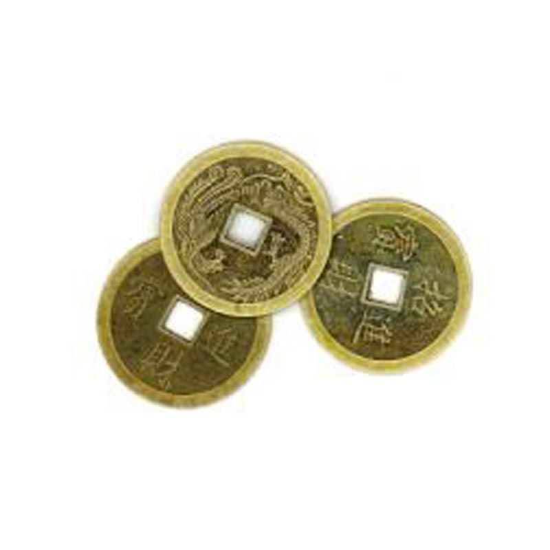 Amuleto Moneda I Ching 4.5 cm