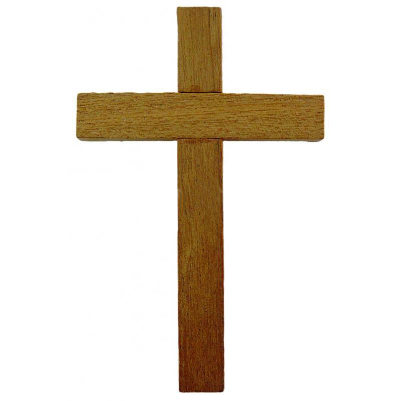 CRUZ Madera s/ Cristo 9 cm