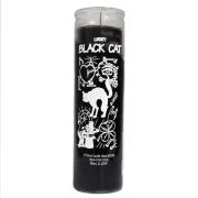 Kaars Black Cat en Fast Luck/ Vela Gato Negro y Buena Suerte