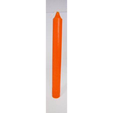 VELA Bujia Pequeña Naranja 11 x 1.2 cm (P24)