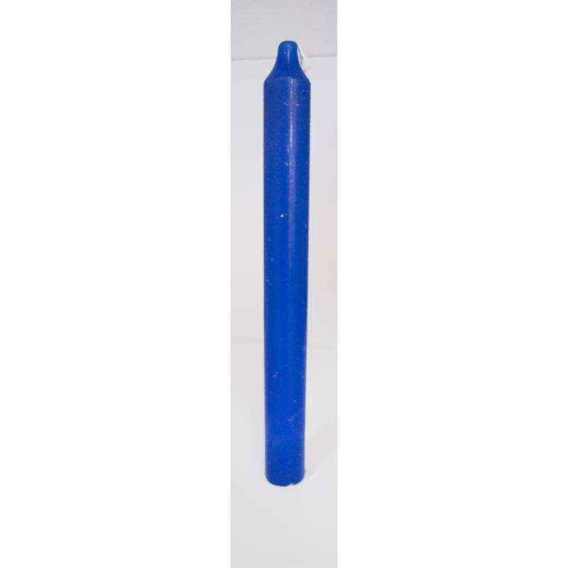VELA Bujia Pequeña Azul 11 x 1.2 cm (P24)