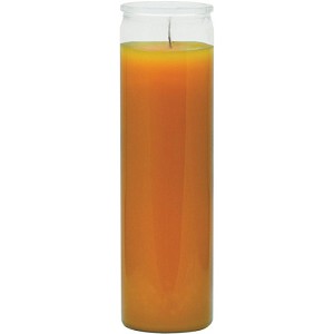 Kaars in glas Oranje