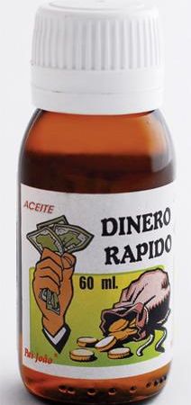 ACEITE Dinero Rapido 60 cc. (Prod.Ritualizado)