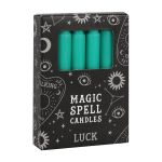 Magic Spell candle 12 x GREEN LUCK