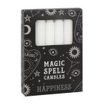 Magic Spell Candle 12 x WHITE HAPPINESS