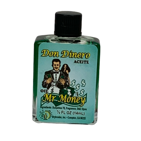 Aceite Ritual Don Dinero / Mr Money Oil 1/2FL. OZ (14ML)