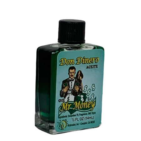 Aceite Ritual Don Dinero / Mr Money Oil 1/2FL. OZ (14ML)