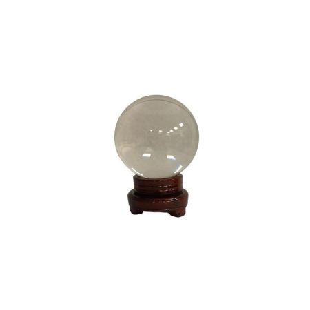 Bola de cristal 10 cm (Incluye Peana)