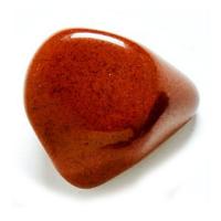 Piedra Gema Rodada Jaspe Rojo 40 mm