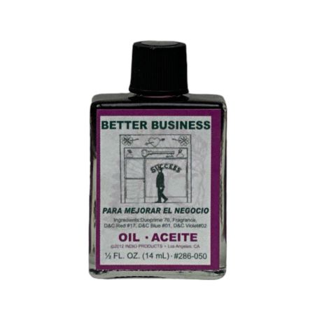 Aceite Ritual Better Business - Para Mejorar El Negocio 1/2FL. OZ (14mL)