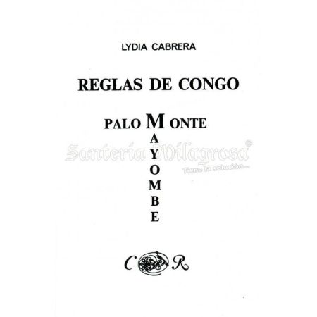 LIBRO Reglas de Congo (Palo Monte Mayombe)