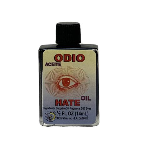 Aceite Ritual Odio/Hate Oil 1/2FL. OZ (14ML)