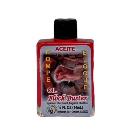 Aceite Ritual Rompe Bloque/Block Buster Oil 1/2FL. OZ (14ML)