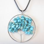 TREE OF LIFE KETTING TURQUOISE